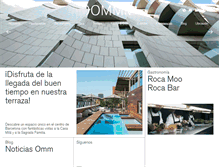 Tablet Screenshot of hotelomm.com
